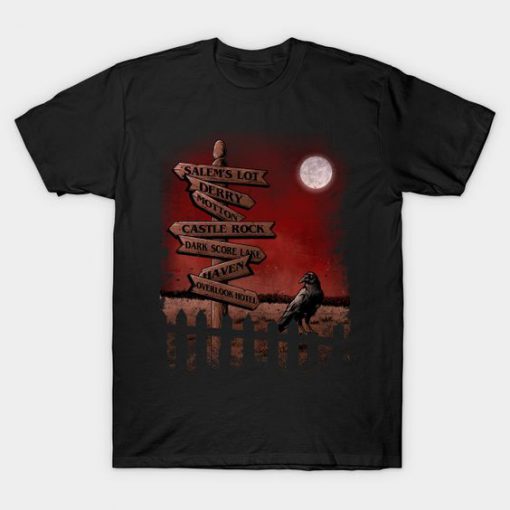 Horror Crossroads T-shirt ER26D