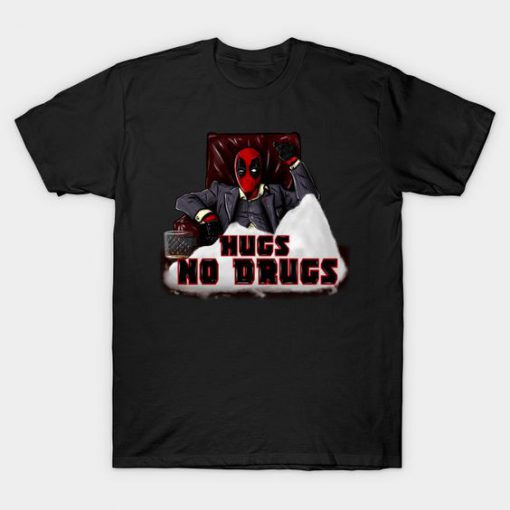 Hugs Not Drugs T-Shirt LS30D