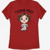 I Love You Tshirt EL3D