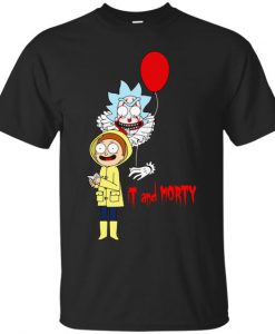 It Clown And Morty T Shirt SR7D