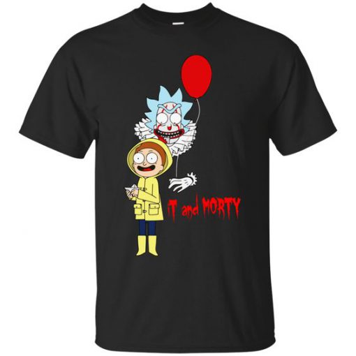 It Clown And Morty T Shirt SR7D