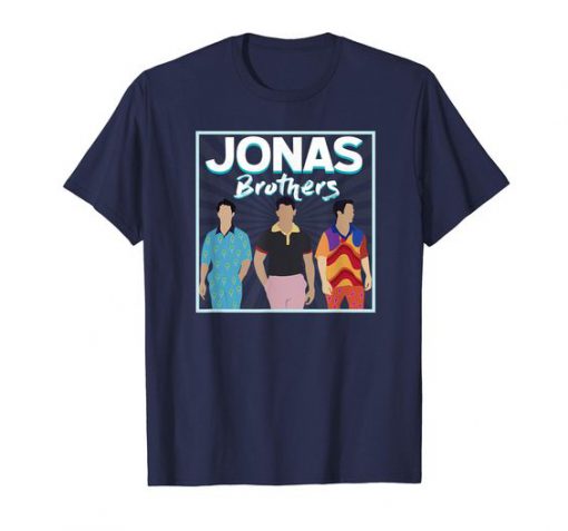 Jonas Brothers Print T Shirt SR4D