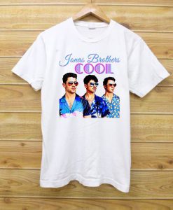 Jonas Brothers White T shirt SR4D