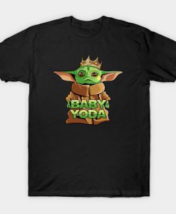King Baby Yoda Tshirt FD24D