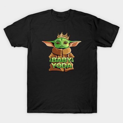 King Baby Yoda Tshirt FD24D