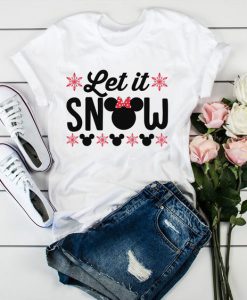 Let It Snow Tshirt EL6D