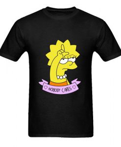 Lisa Simpson Nobody Cares t shirt FD2D