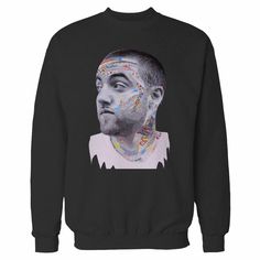 Mac miller Face Sweatshirt FD5D