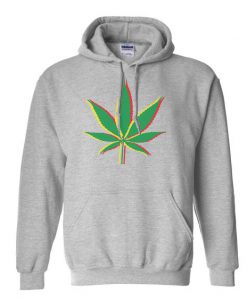 Marijuana Rasta Leaf Hoodie FD18D