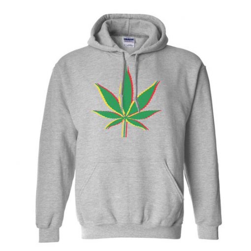 Marijuana Rasta Leaf Hoodie FD18D