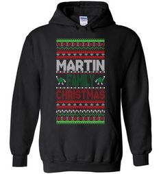 Martin Family Christmas Hoodie EL6D