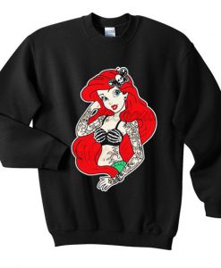 Mermaid Rebel Punk Sweatshirt FD2D