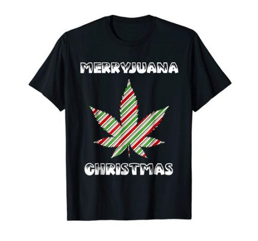 Merryjuana Christmas Tshirt FD18D