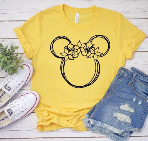 Minnie flower shirt FD9D