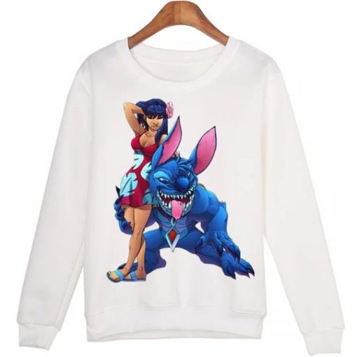 Monster Stitch and Womens Sweatshirt FD5D