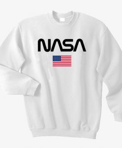 NASA Flag American Sweatshirt FD18D