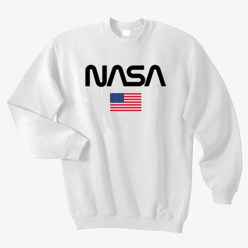 NASA Flag American Sweatshirt FD18D