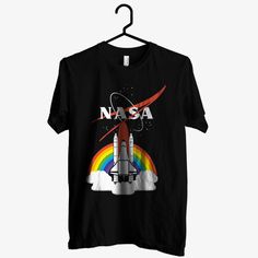 Nasa Rocket Tshirt EL3D