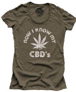 Now I Know My CBD's T-shirt FD18D