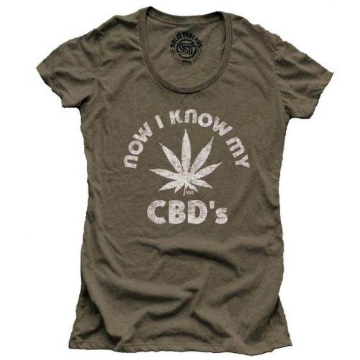 Now I Know My CBD's T-shirt FD18D