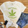 Organic Cannabis Shirt FD18D