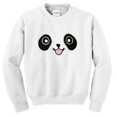 Panda Face Smile sweatshirt EL3D