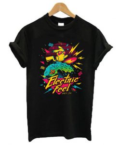 Pikachu Electric Feel t shirt FD9D