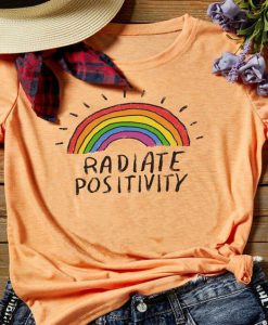 Rainbow Aesthetic Tee Shirt FD18D