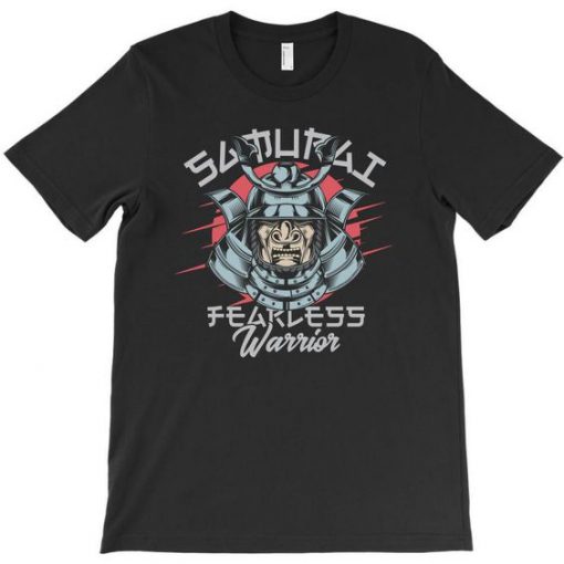 Samurai fearless Tshirt EL3D