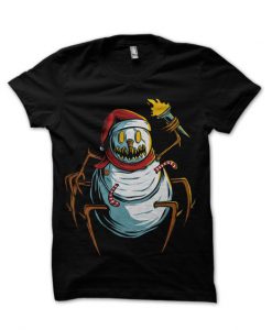 Scary snowman Tshirt FD5D