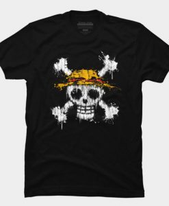 Skull Black tshirt FD9D