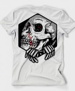 Skull Hexagon t shirt FD5D