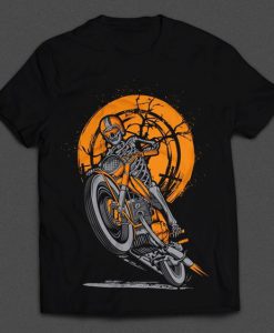 Skull Rider t shirt FD5D