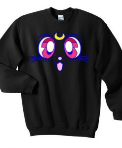 Smile Luna cat Sweatshirt EL3D