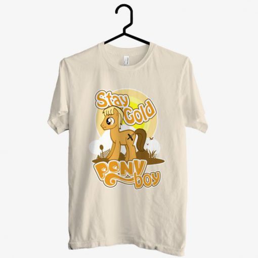 Stay Gold Pony Boy Tshirt EL3D