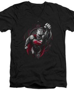 Superman Propaganda Tshirt FD5D