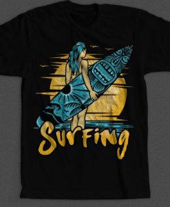 Surfing t shirt Fd5D