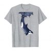 Swimming Whale Animal T-Shirt FD5D