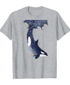 Swimming Whale Animal T-Shirt FD5D