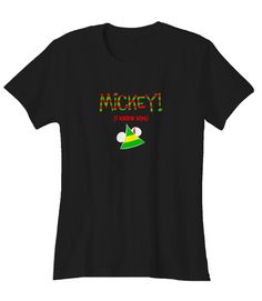 The Elf And Mickey Tshirt EL6D