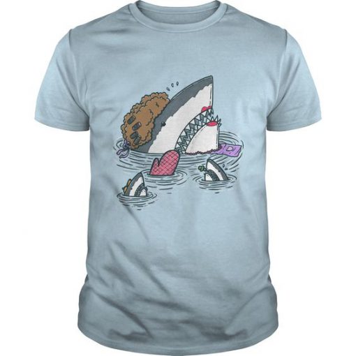 The Mom Shark Tshirt FD5D