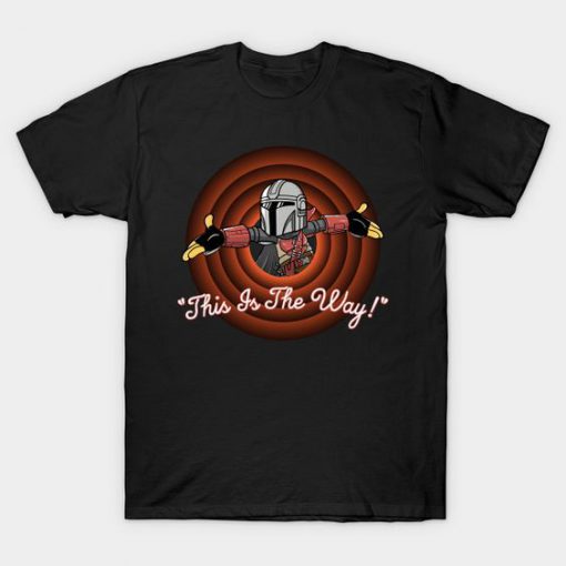 This Is The Way Mandalorian T-Shirt Fd24D
