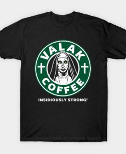 Valak Coffee The Nun T-shirt ER26D