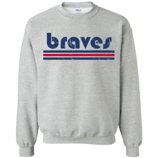 Vintage Braves Retro Sweatshirt FD18D
