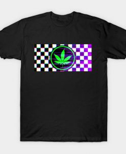 Weed Glitch T-Shirt FD18D