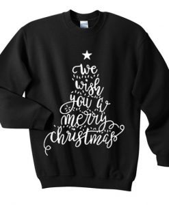 Wish merry christmas sweatshirt SR4D