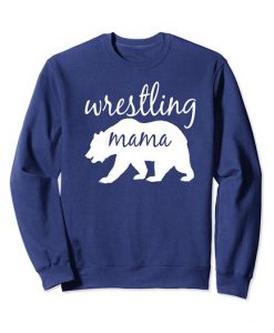 Wrestling Mom Bear Sweatshirt SR4D