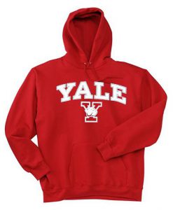 Yale Red Hoodie FD18D