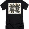 Zebra Pattern Marijuana Tshirt FD18D