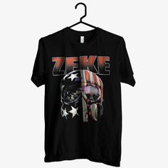 Zeke American Flag Tshirt EL3D